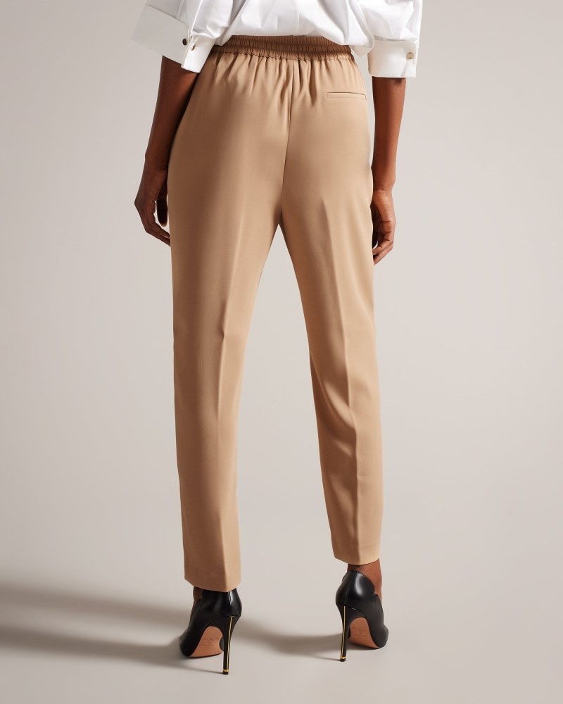 Camel Women's Ted Baker Laurai Slim Cut Ankle Length Jogger Price In India | M5C-1196