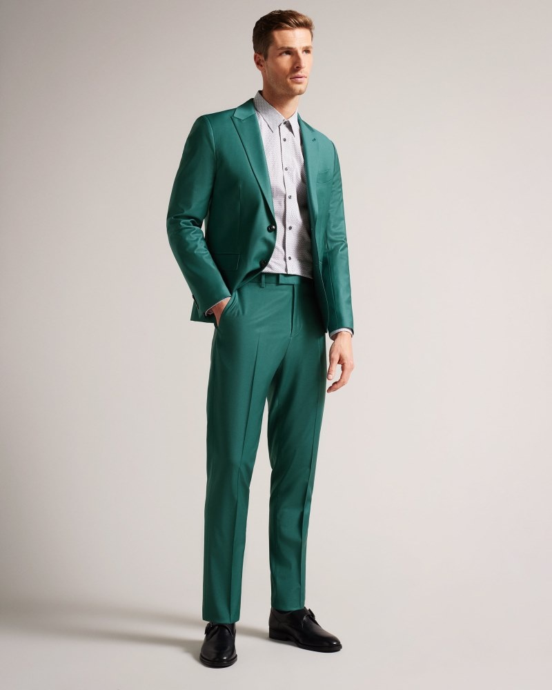 Mid Gree Men's Ted Baker Lothian Slim Fit Trs Pants Price In India | R5C-5143