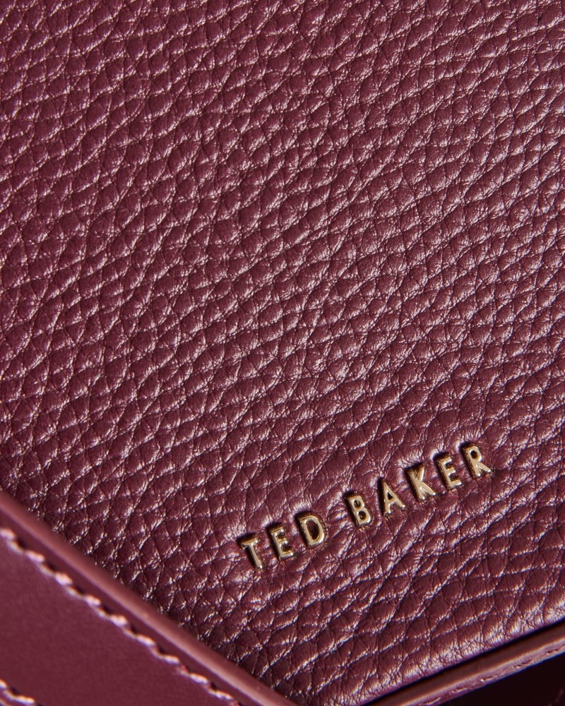 Purple Women's Ted Baker Darcelo Branded Webbing Camera Bag Price In India | Z5E-9771