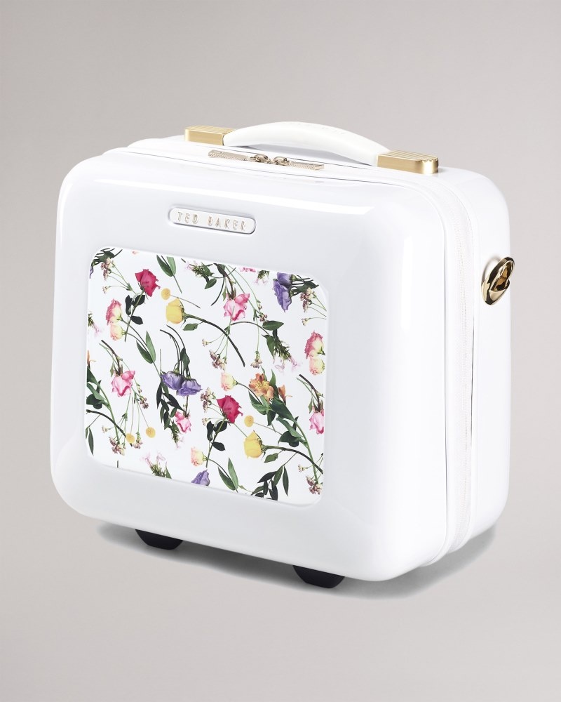 White Women's Ted Baker Raide Scattered Bouquet Vanity Price In India | L4O-6005